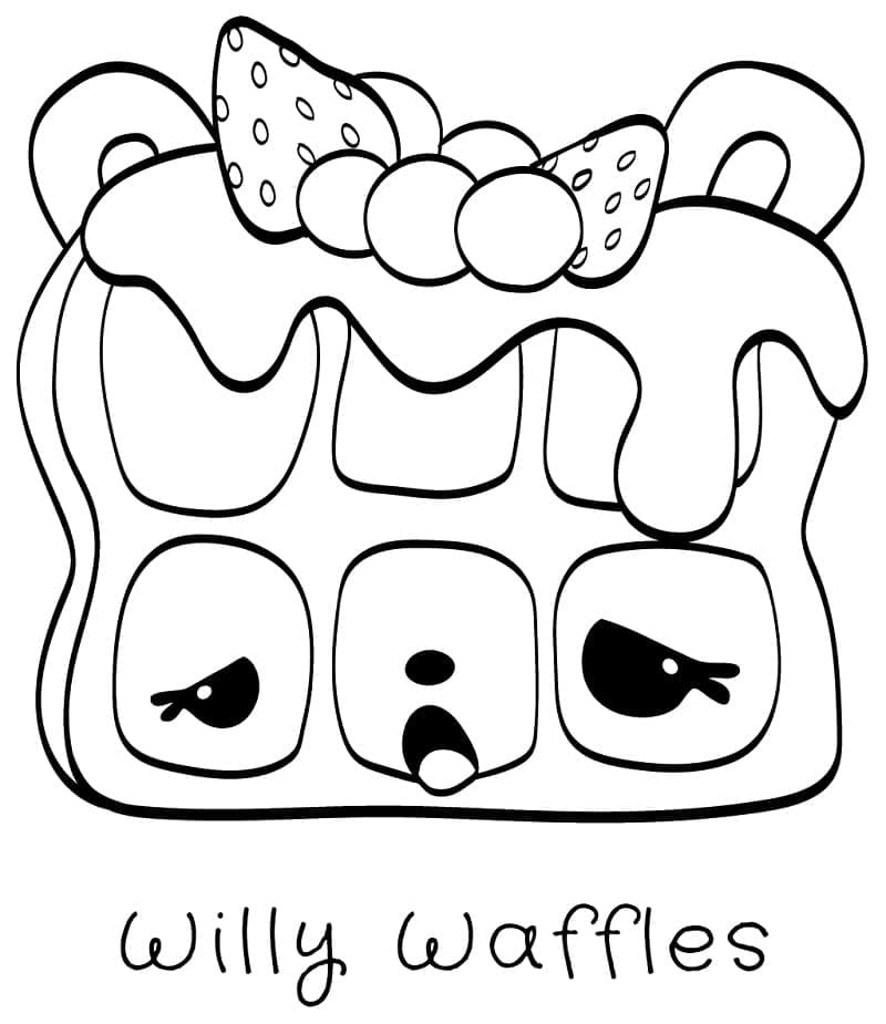 Num Noms Willy Waffle Ausmalbilder Kostenlos Herunterladen Ausdrucken