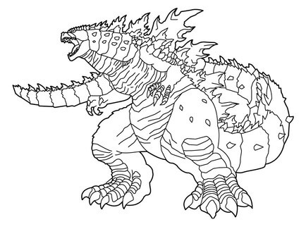 Riesiger Godzilla