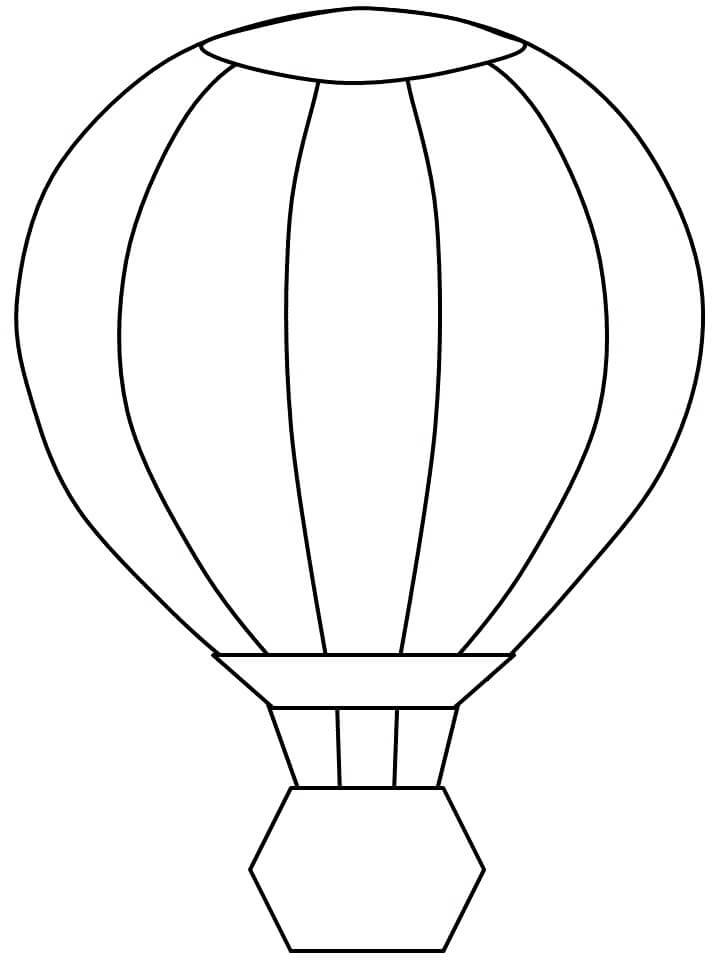 Ein toller Heißluftballon