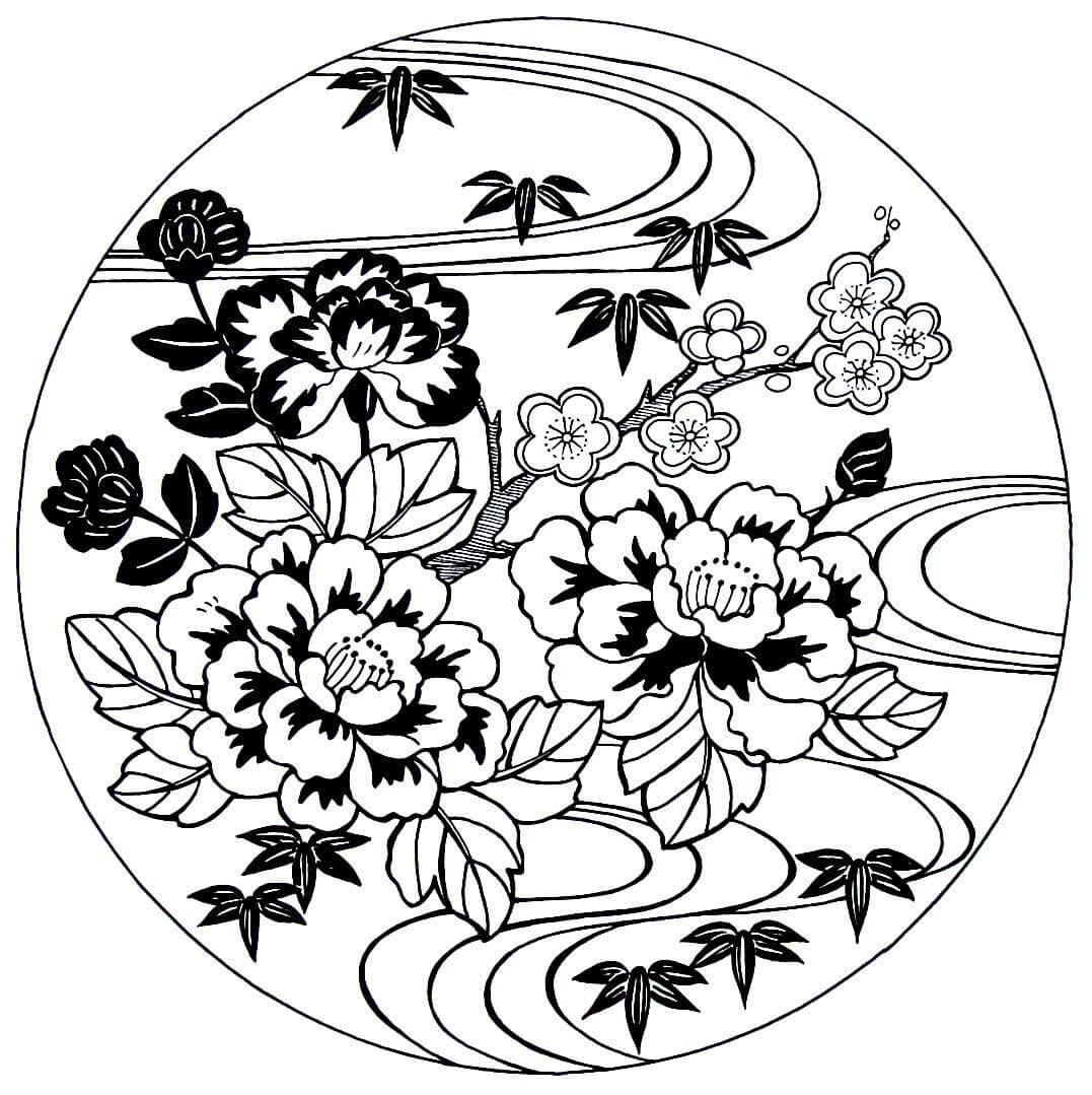 Entzückende Kirschblüte