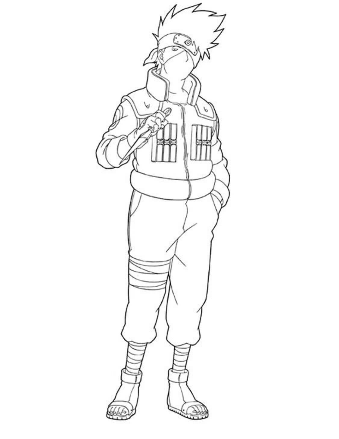 Hatake Kakashi Stehen