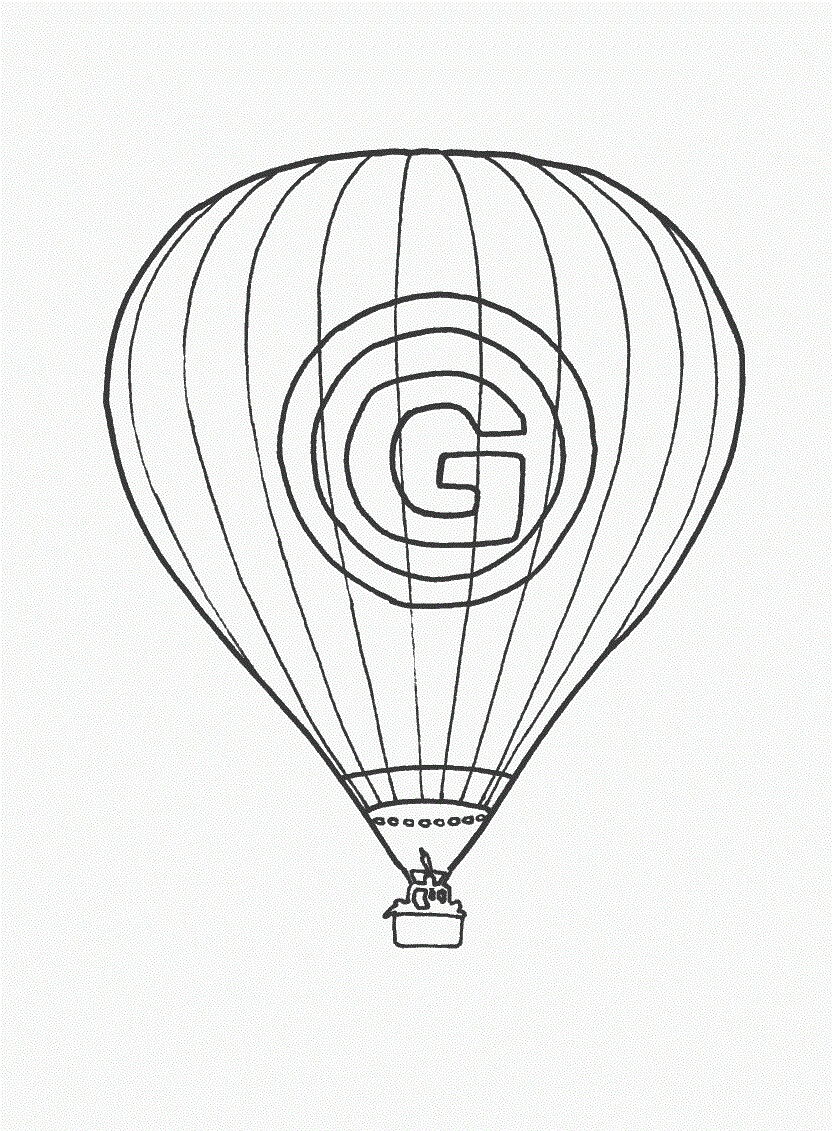 Heißluftballon-Symbol G