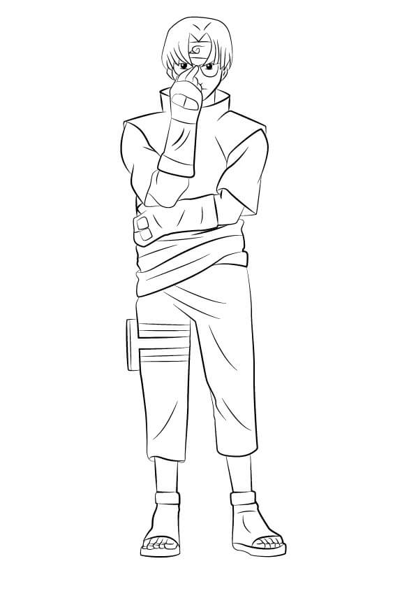 Helm und Spieß Naruto