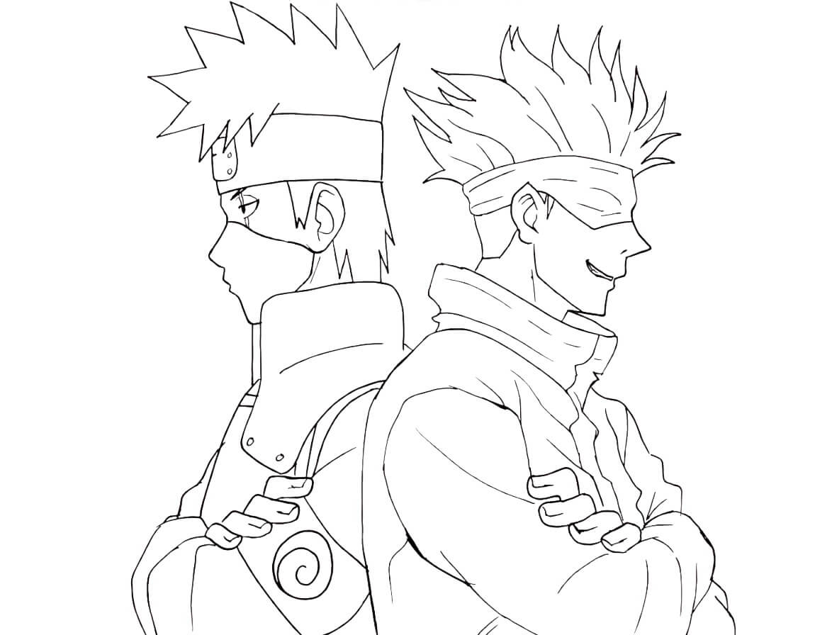 Kakashi und Gojo