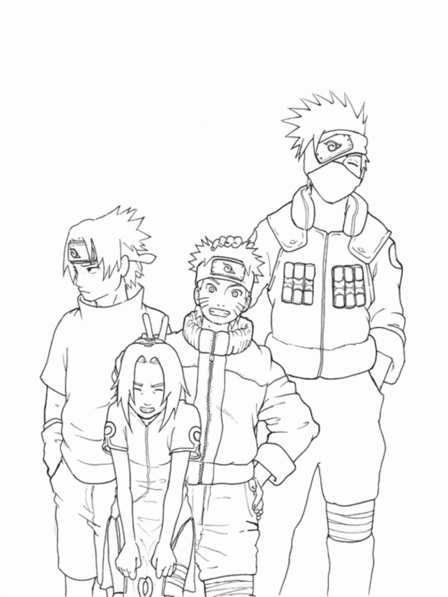Kakashi und Team 7
