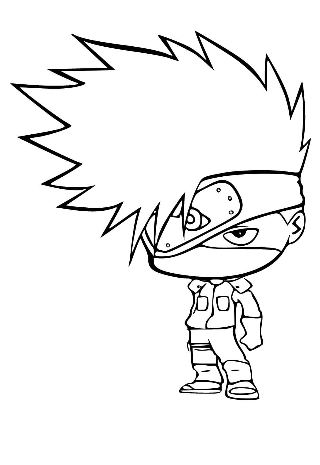 Lustig Chibi Kakashi