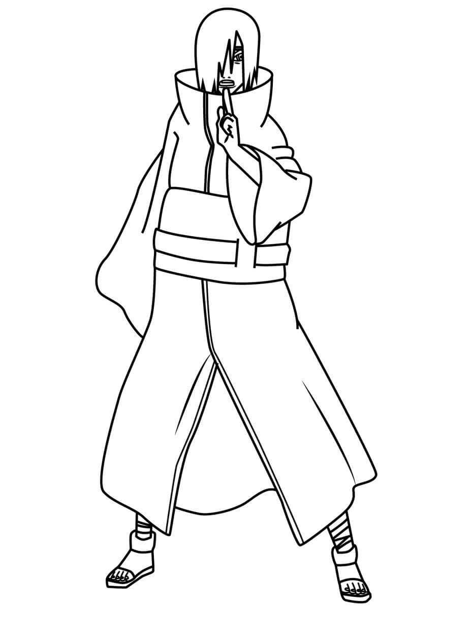 Nagato kämpfendes Mitglied Naruto