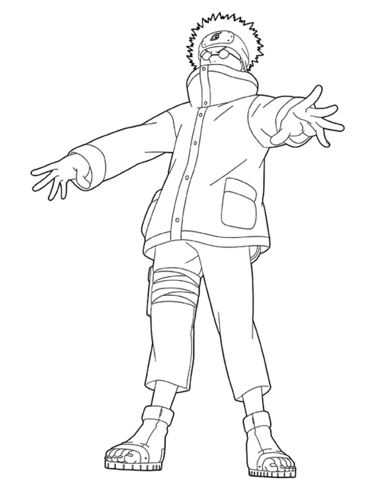 Naruto, Mitglied der Stadt Aburame