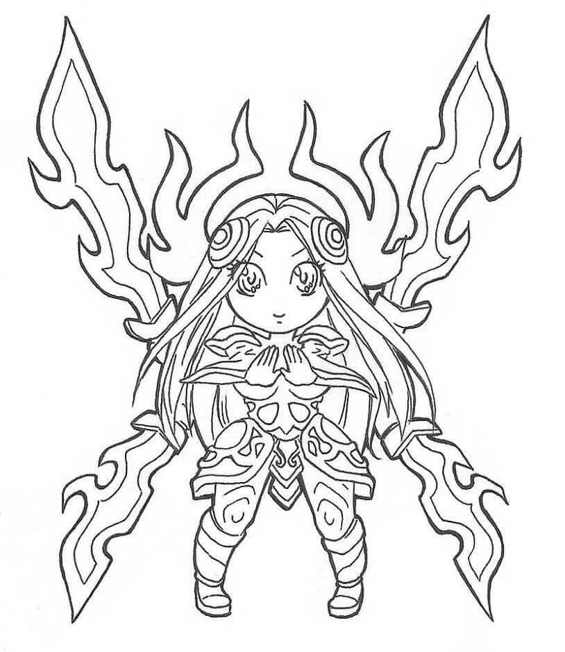 Süße Chibi Irelia