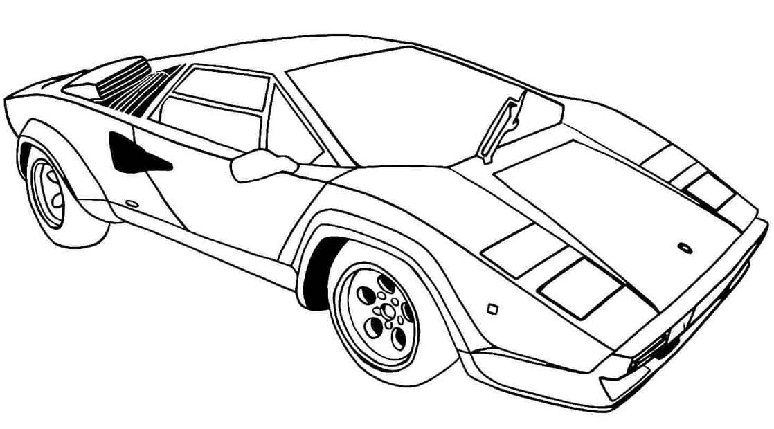 Bild eines Sportwagens