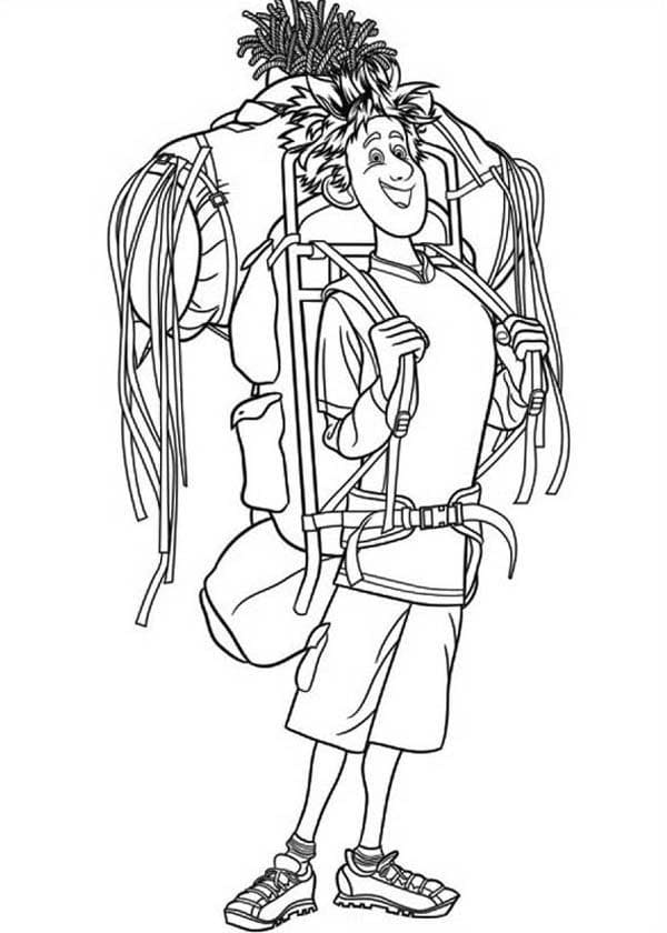 Johnny im Hotel Transsilvanien