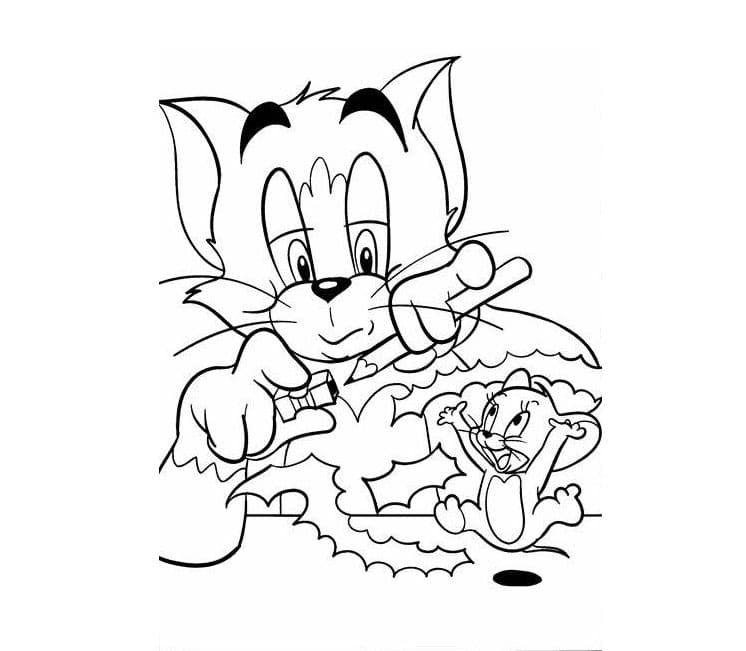 Tom und Jerry Bleistiftspitzer