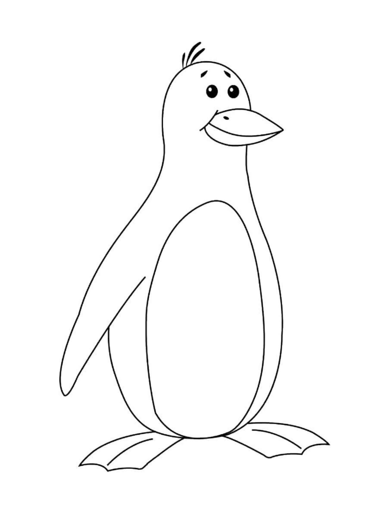 Pinguin stehend 2