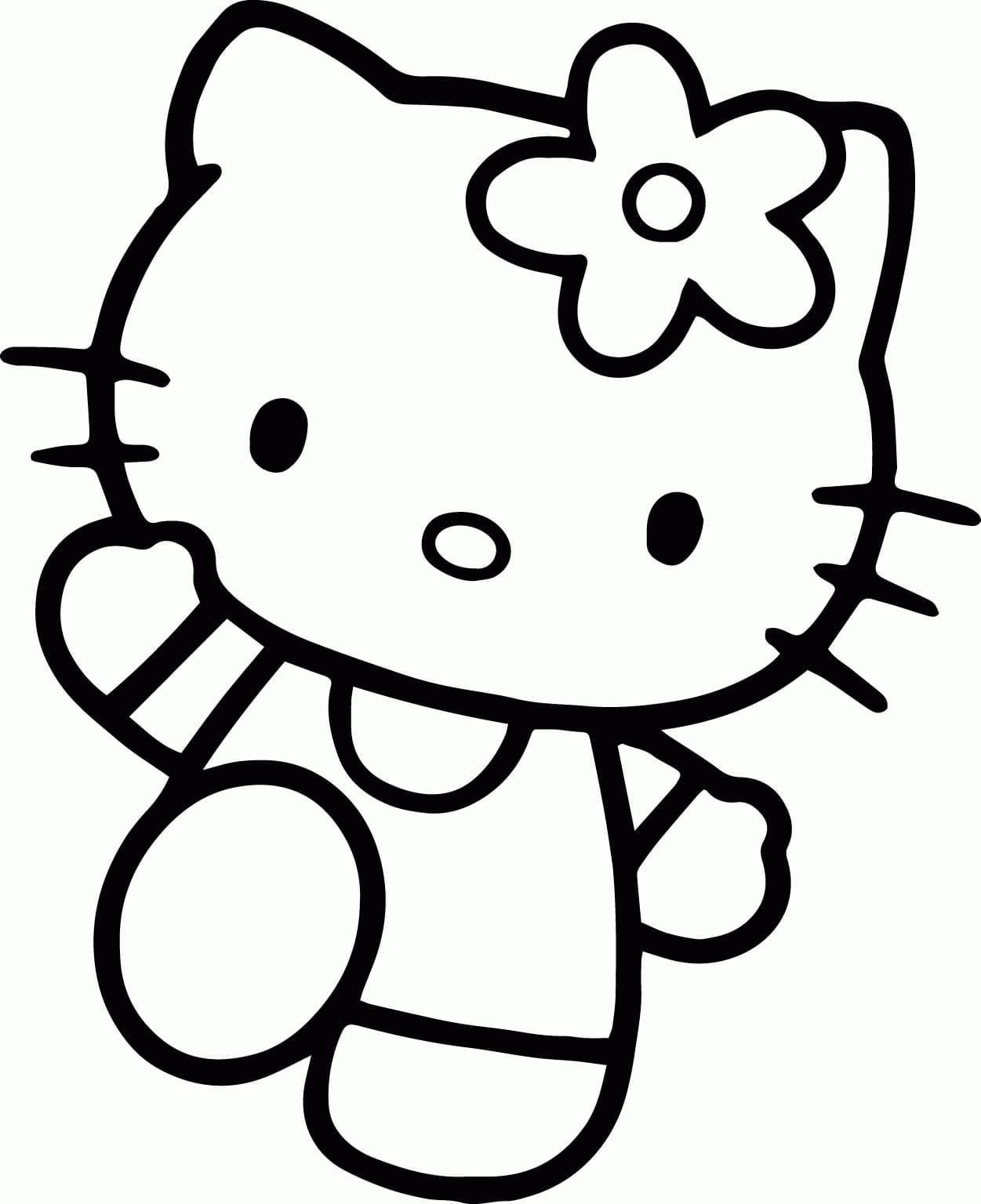 Süßes Hello Kitty-Bild