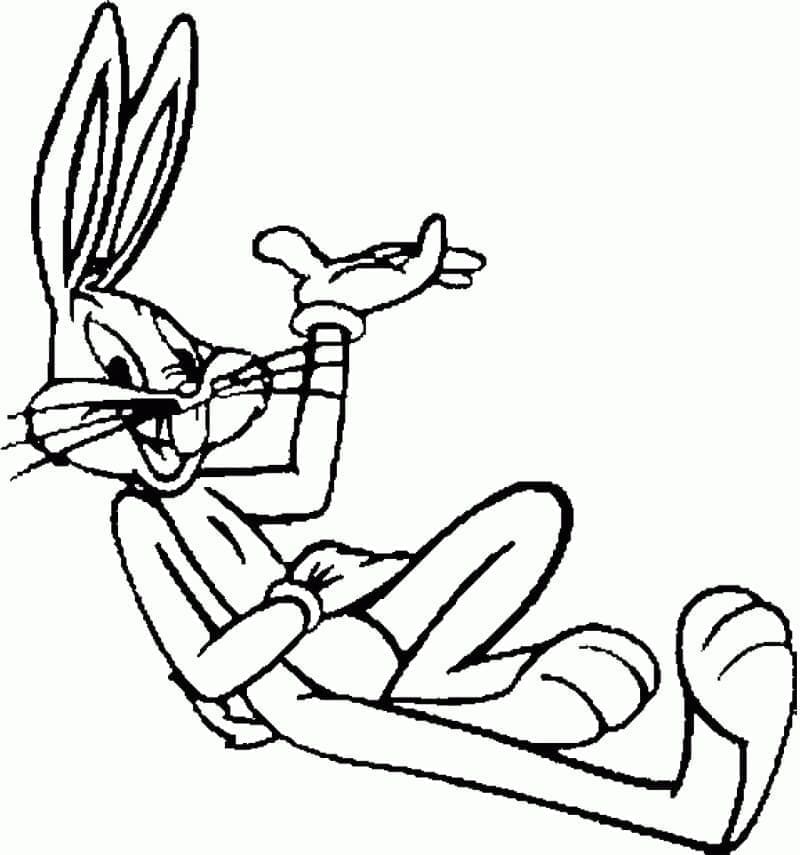 Bugs Bunny kostenlos zum Ausdrucken