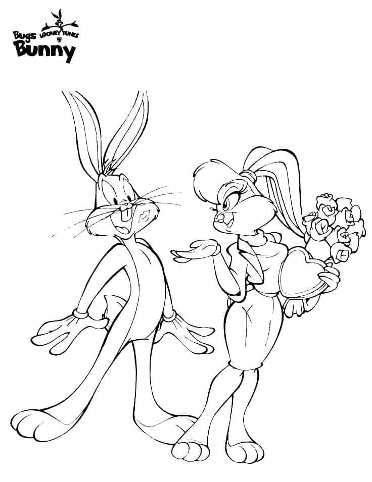 Bugs Bunny mit Lola
