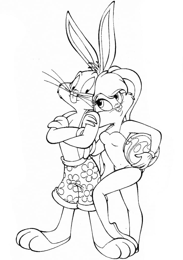 Bugs Bunny und Lola