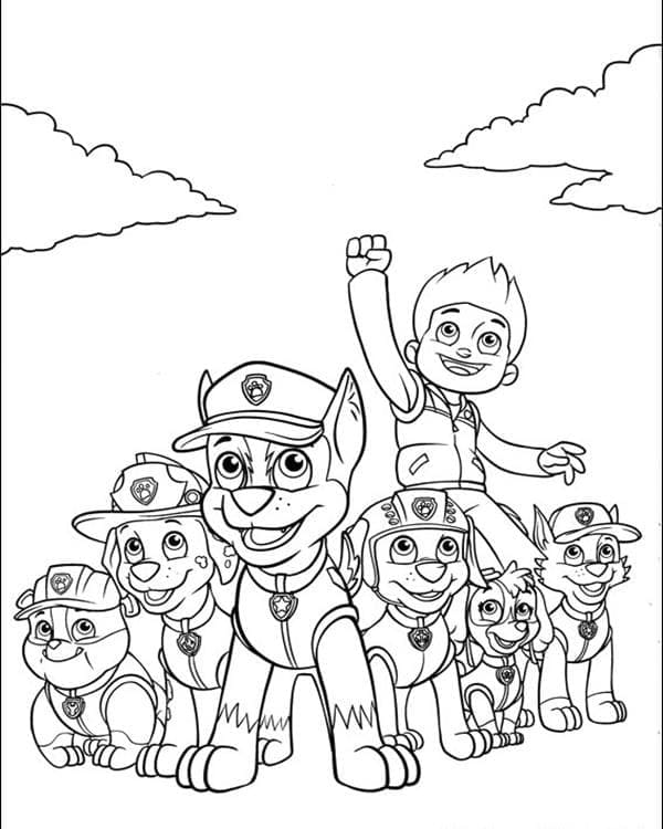 Charaktere aus Paw Patrol