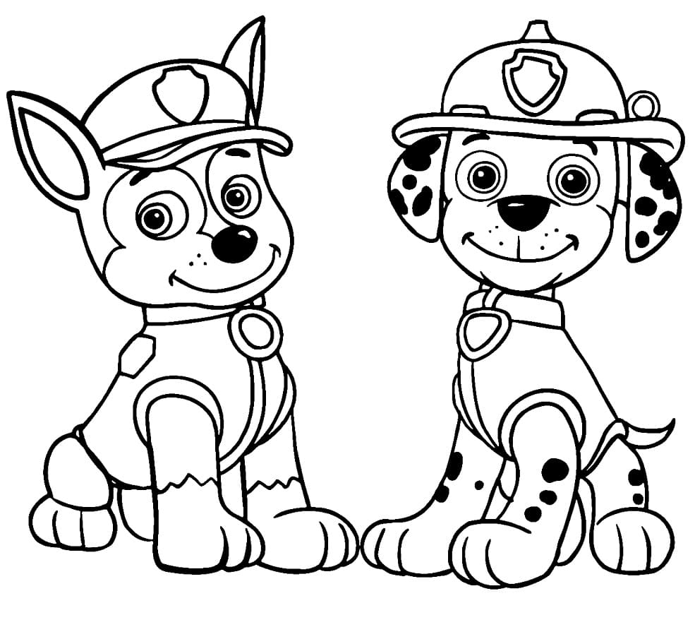 Chase und Marshall Paw Patrol