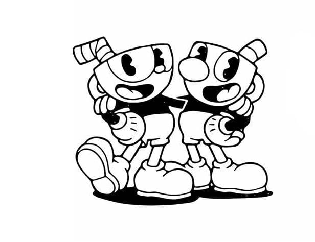 Cuphead Drucken