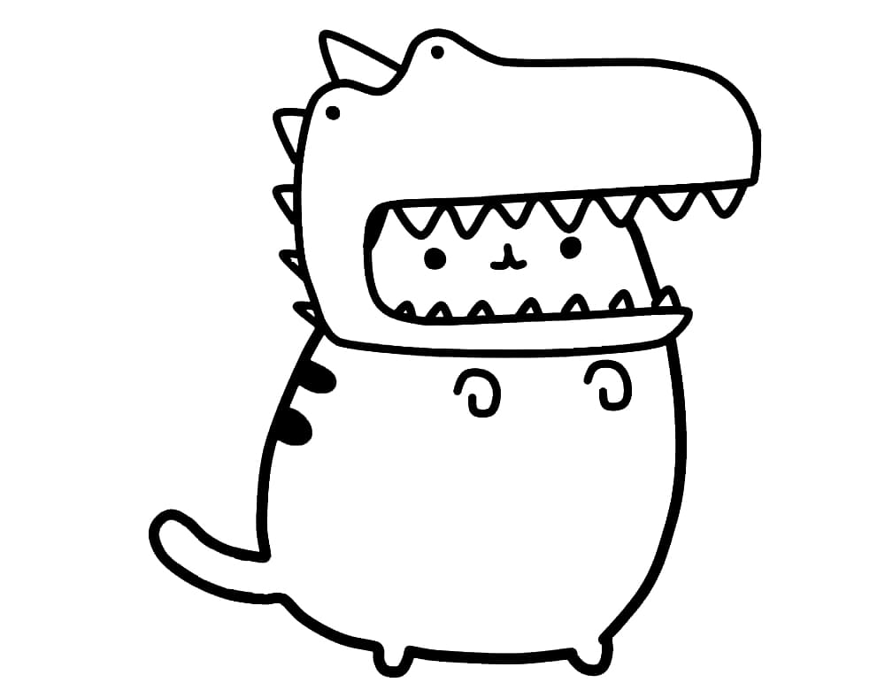 Dinosaurier Pusheen