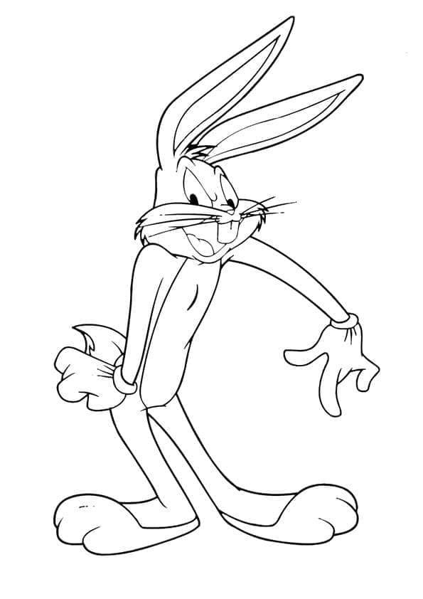 Druckbares Bugs Bunny