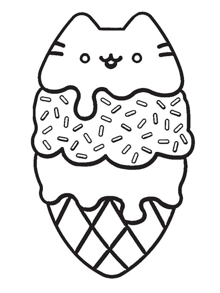 Eiscreme Pusheen
