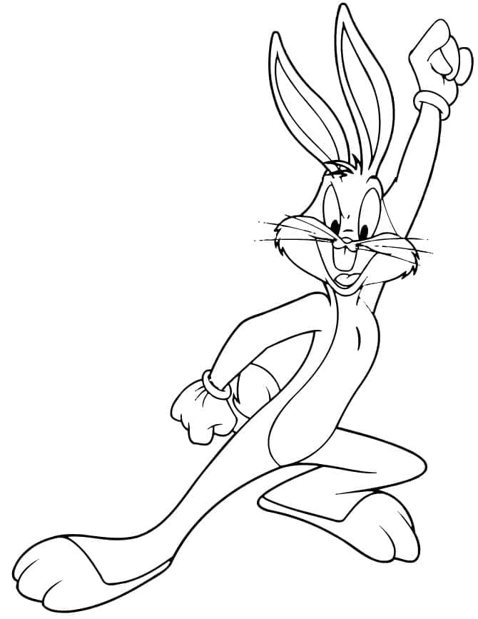 Glücklicher Bugs Bunny