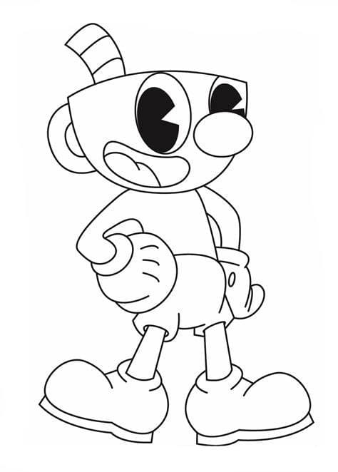 Glücklicher Cuphead