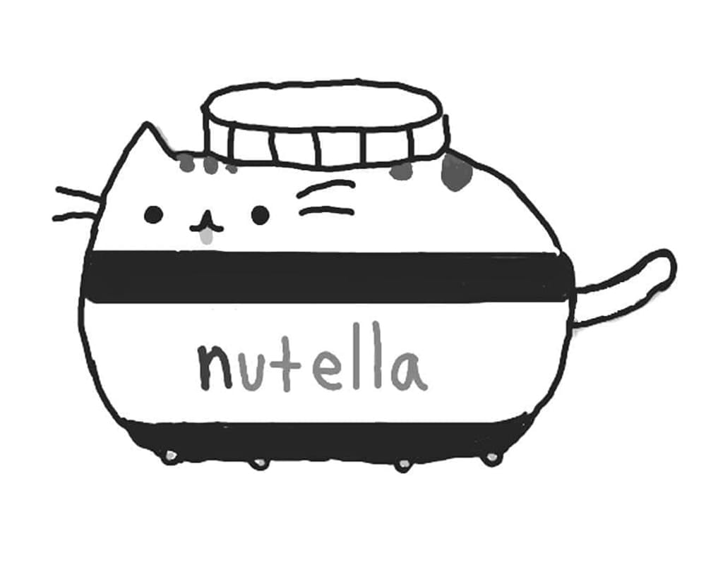 Nutella Pusheen