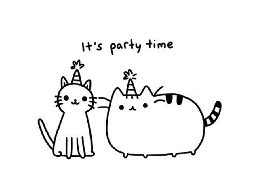 Partyzeit mit Pusheen