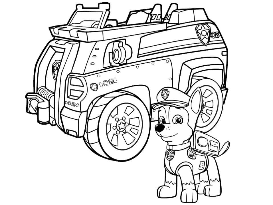 Verfolgungsjagd von Paw Patrol