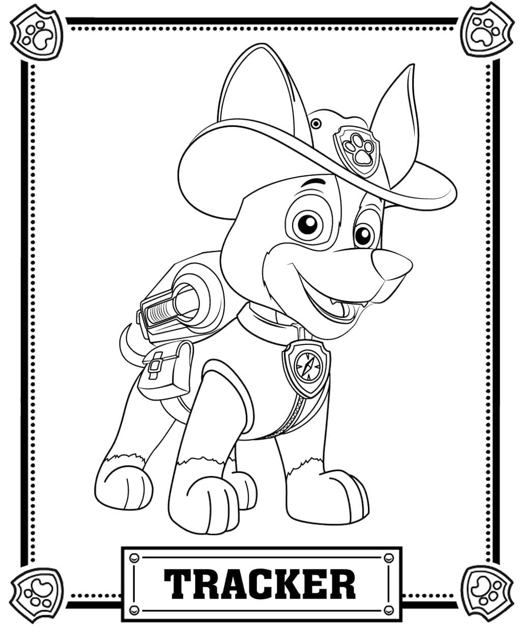 Viel Spaß Beim Tracker Paw Patrol