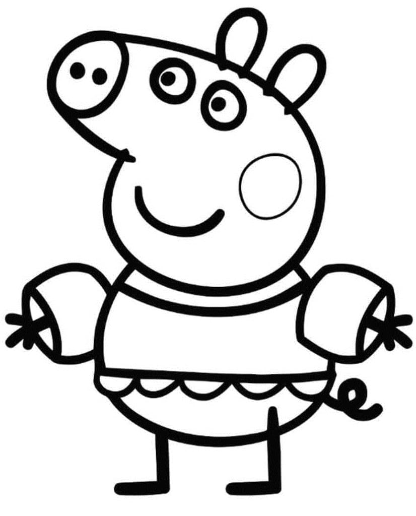 Entzückendes Peppa Wutz