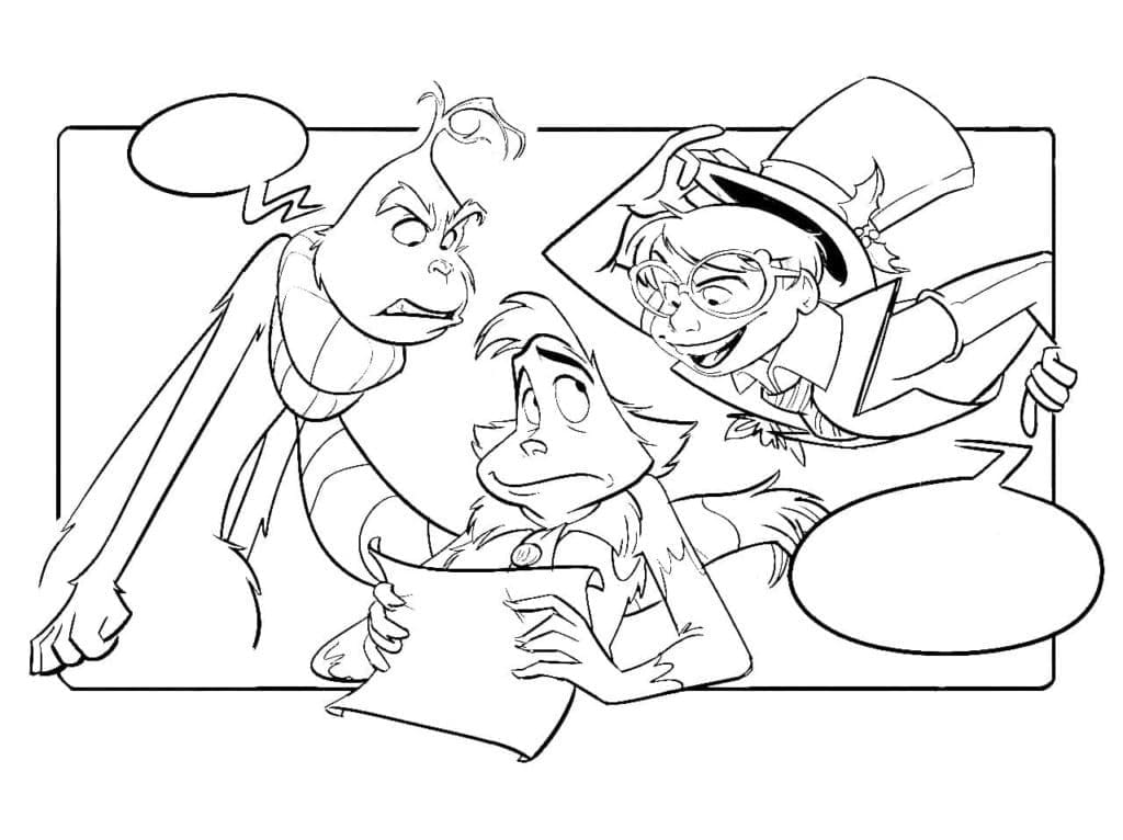 Grinch zum Ausdrucken