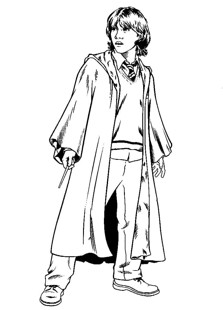 Ron Weasley zum Ausdrucken