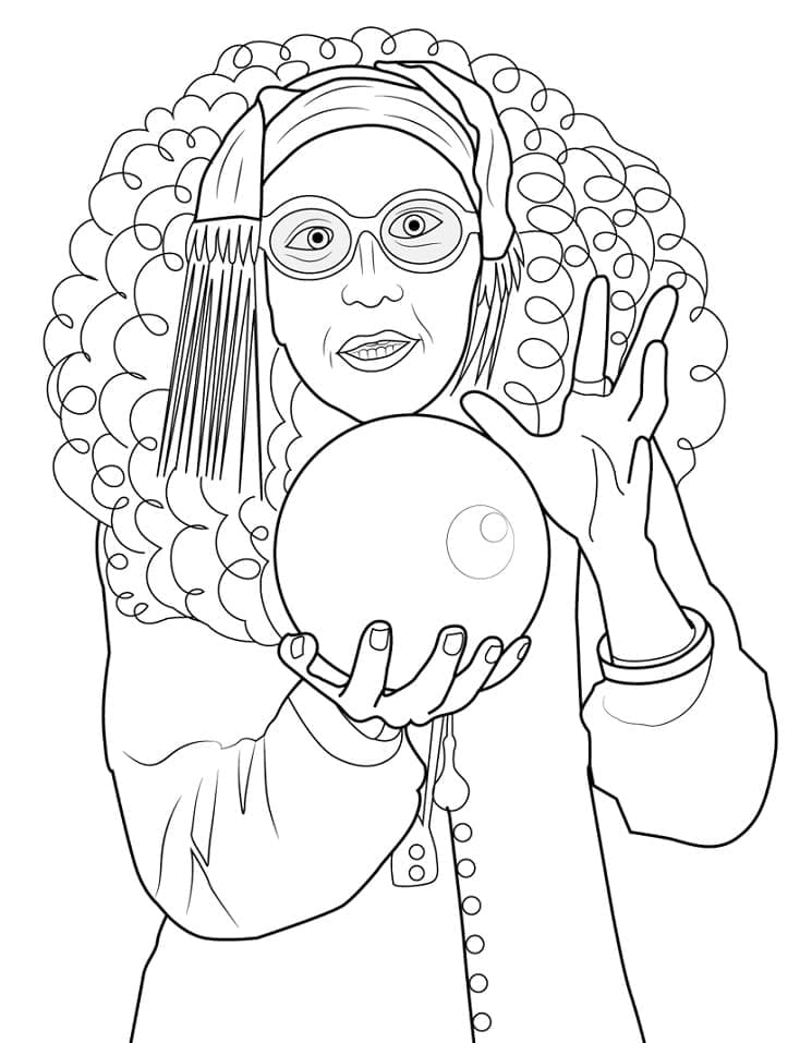 Sybill Trelawney aus Harry Potter