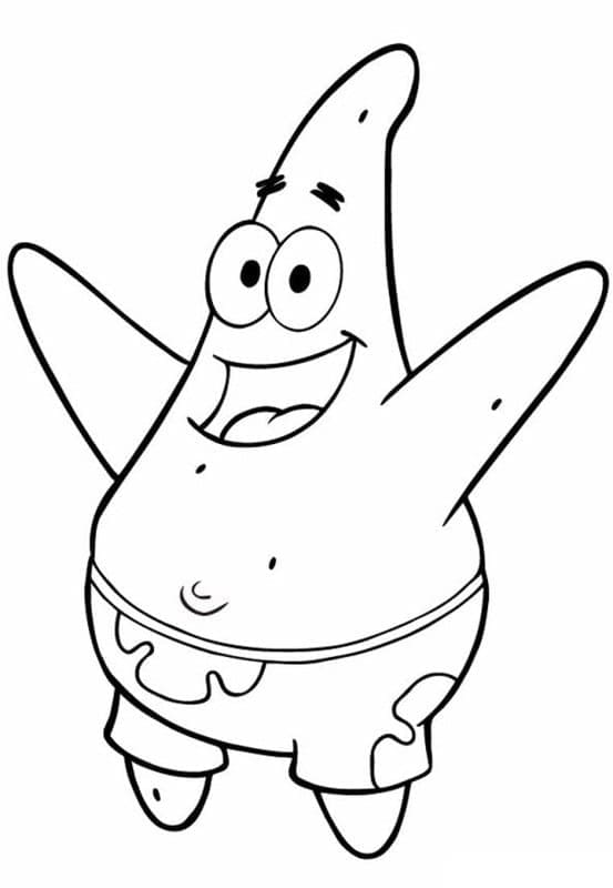 Glücklicher Patrick Star