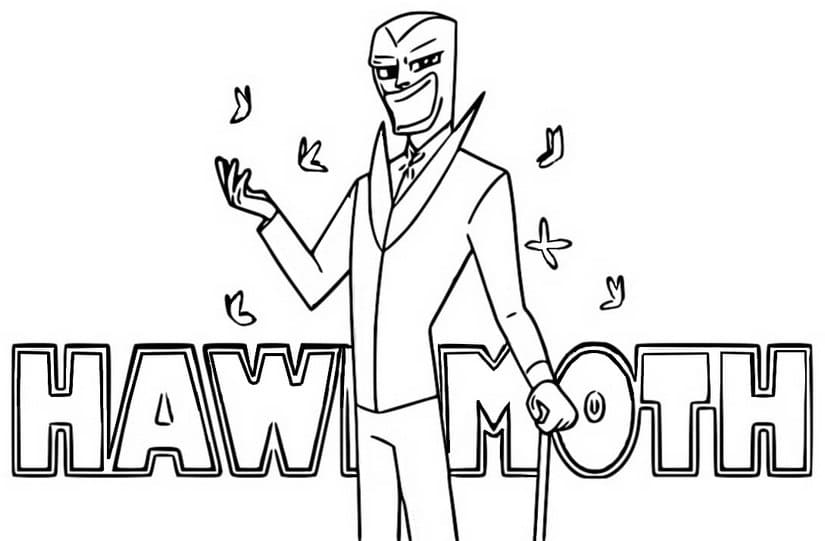 Hawk Moth aus Miraculous Ladybug