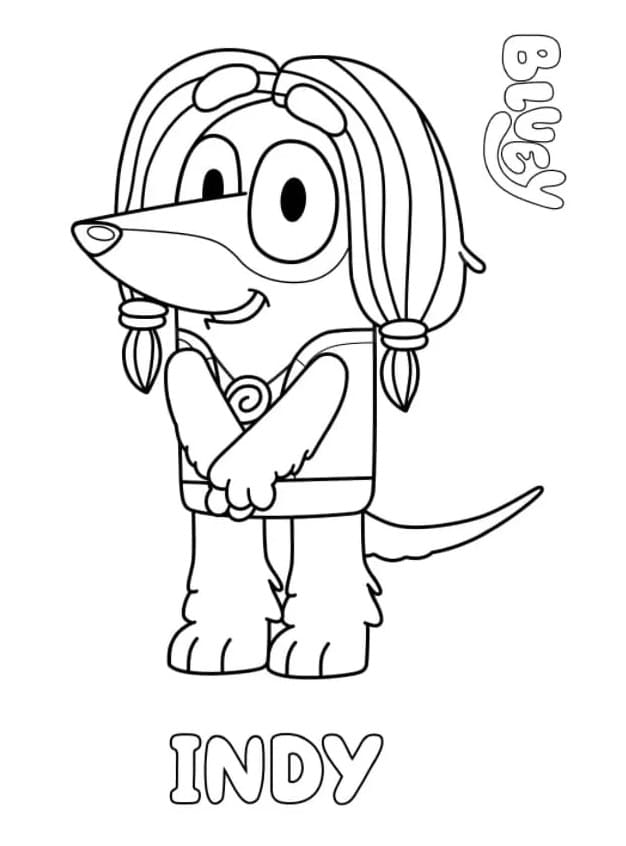 Indy von Bluey