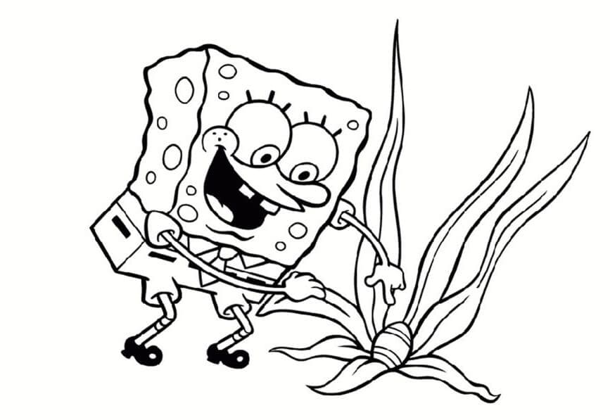 SpongeBob und Osterei