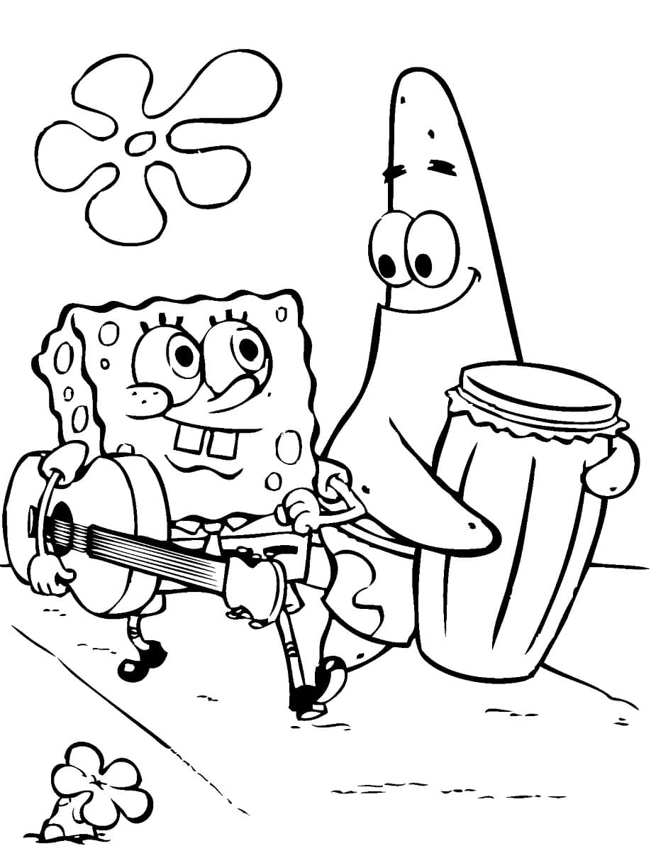 SpongeBob und Patrick Star
