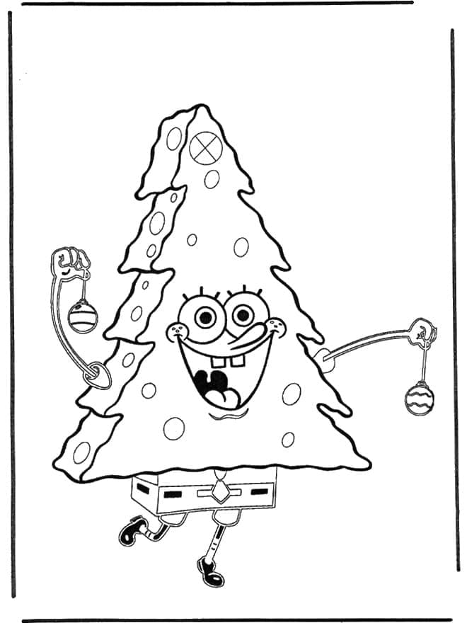 Spongebob-Weihnachtsbaum