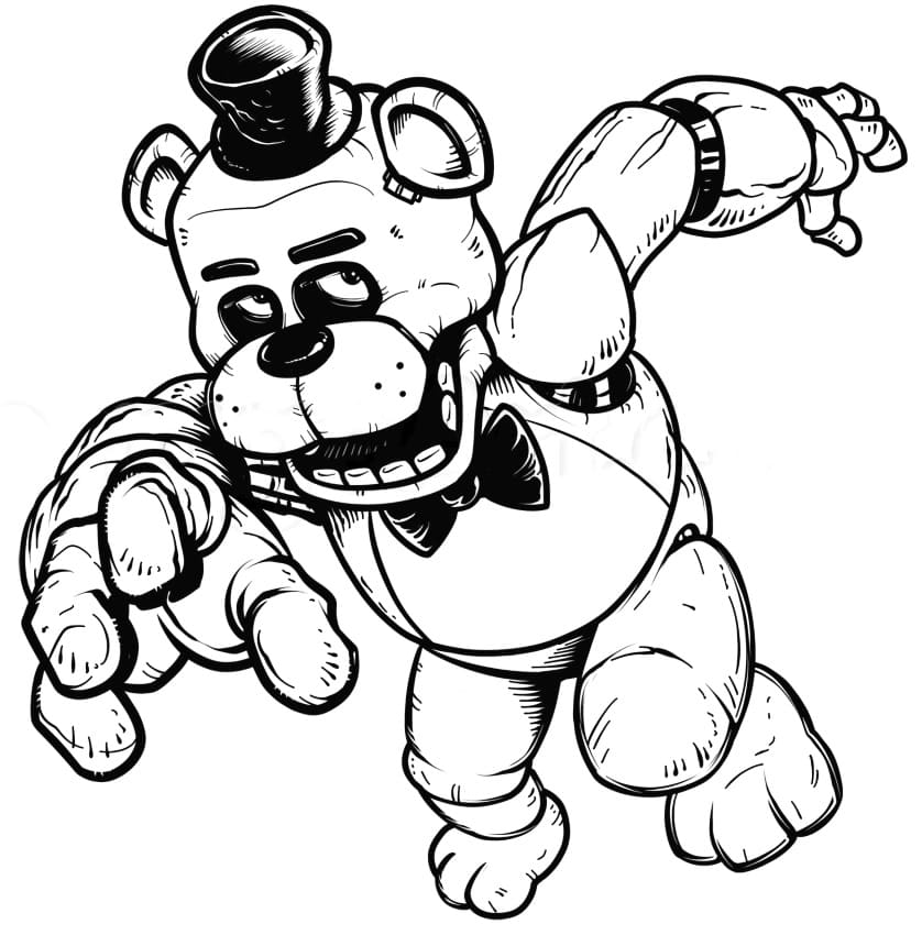 Verwelkter Freddy von FNAF