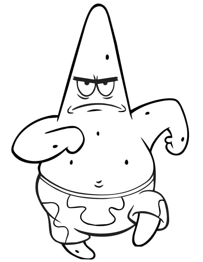 Wütender Patrick Star