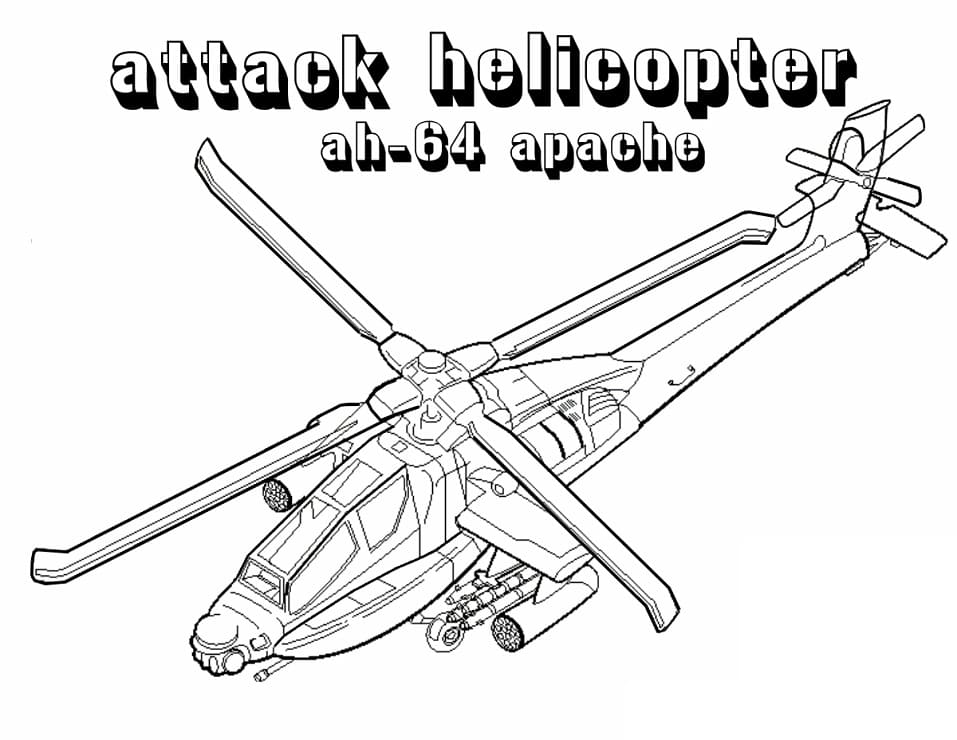 AH-64 Apache-Kampfhubschrauber