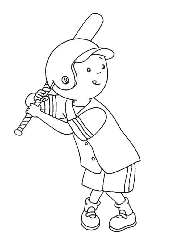 Caillou spielt Baseball
