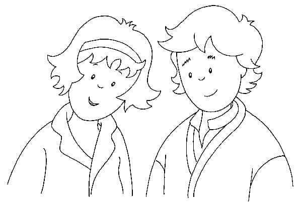 Caillous Mama und Papa