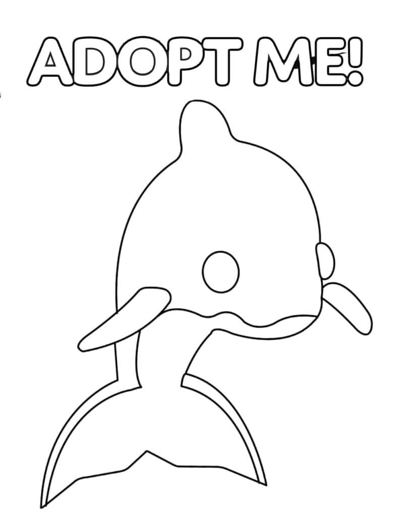 Delphin von Adopt Me