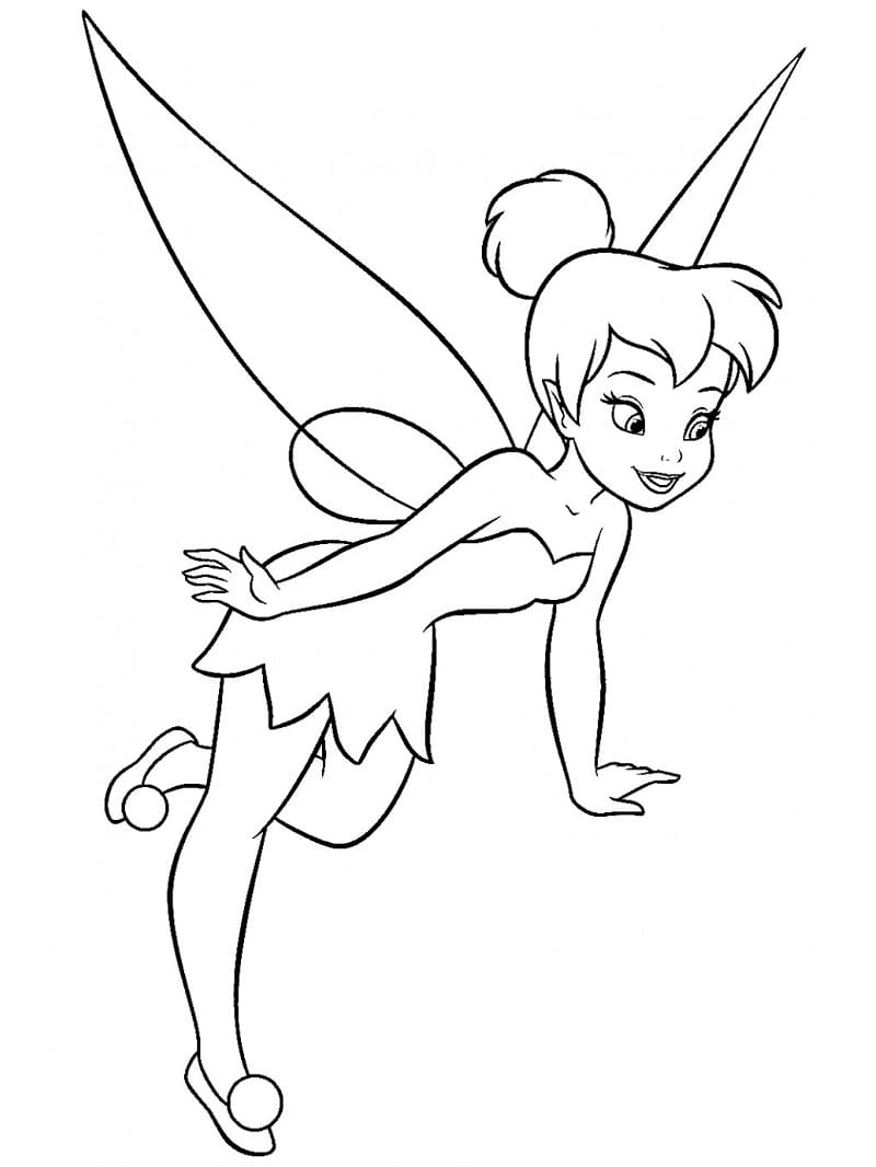 Lächelnde Tinkerbell